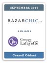 Financière Cambon accompagne BazarChic dans sa cession au groupe Galeries Lafayette 