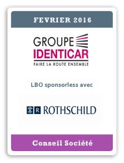 Financière Cambon organise le LBO sponsorless de Groupe Identicar
